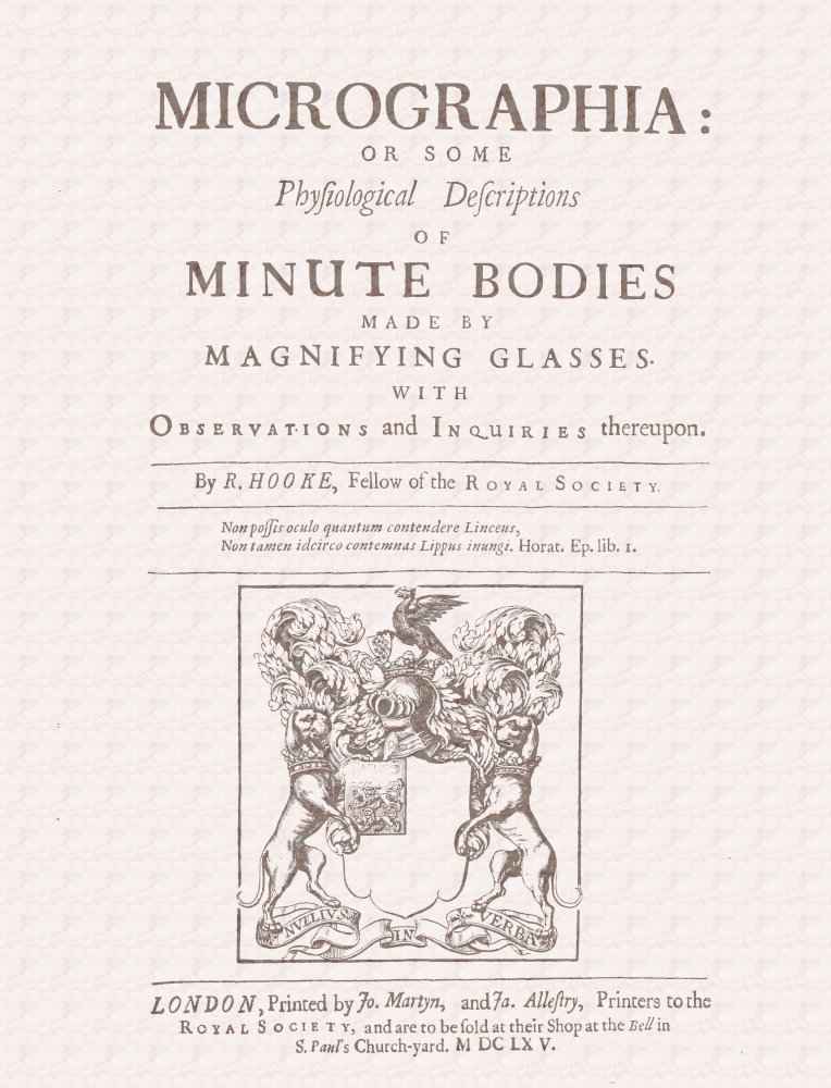 Micrographia - Robert Hooke